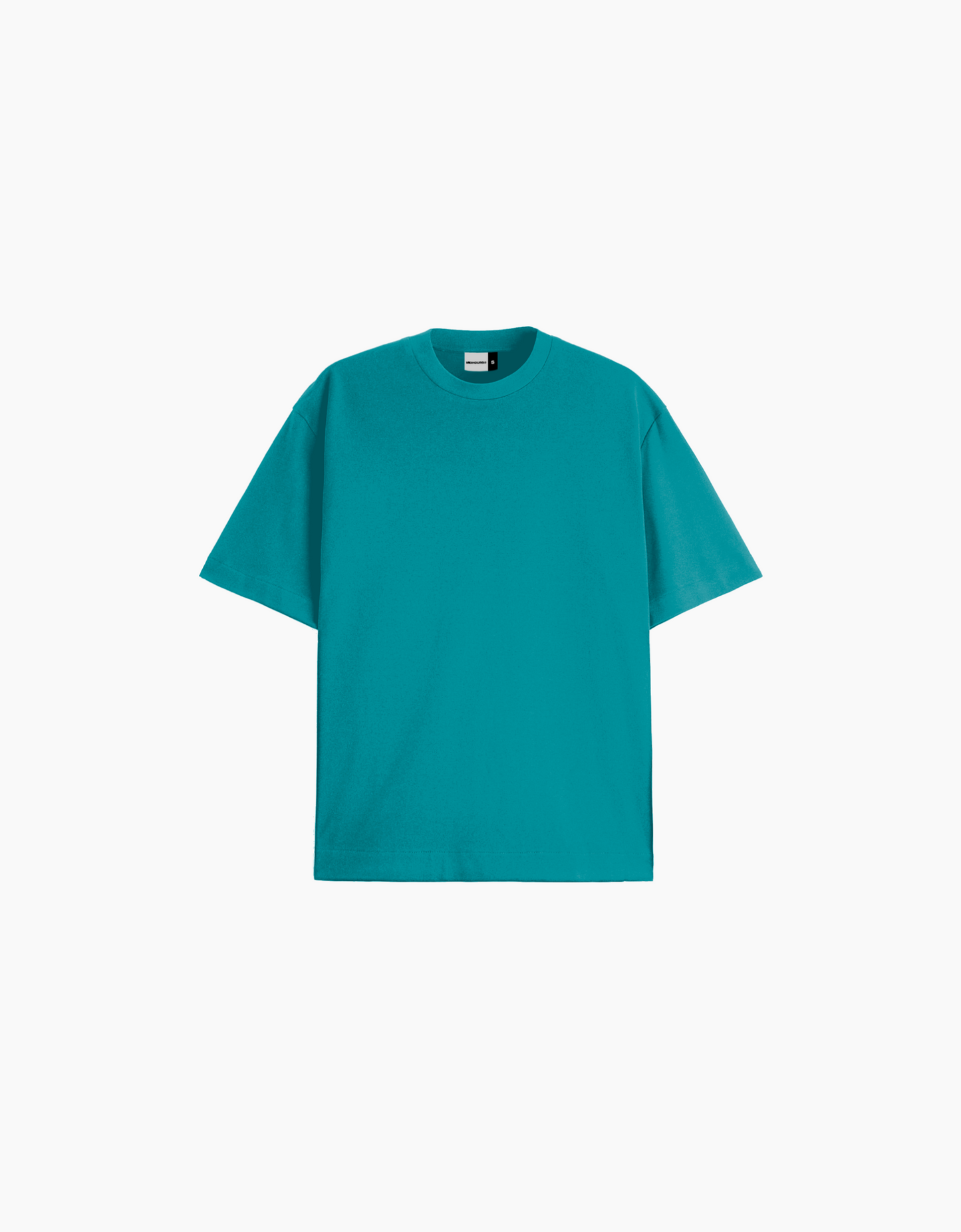 TEAL BASIC OVERSIZED FIT T-SHIRT