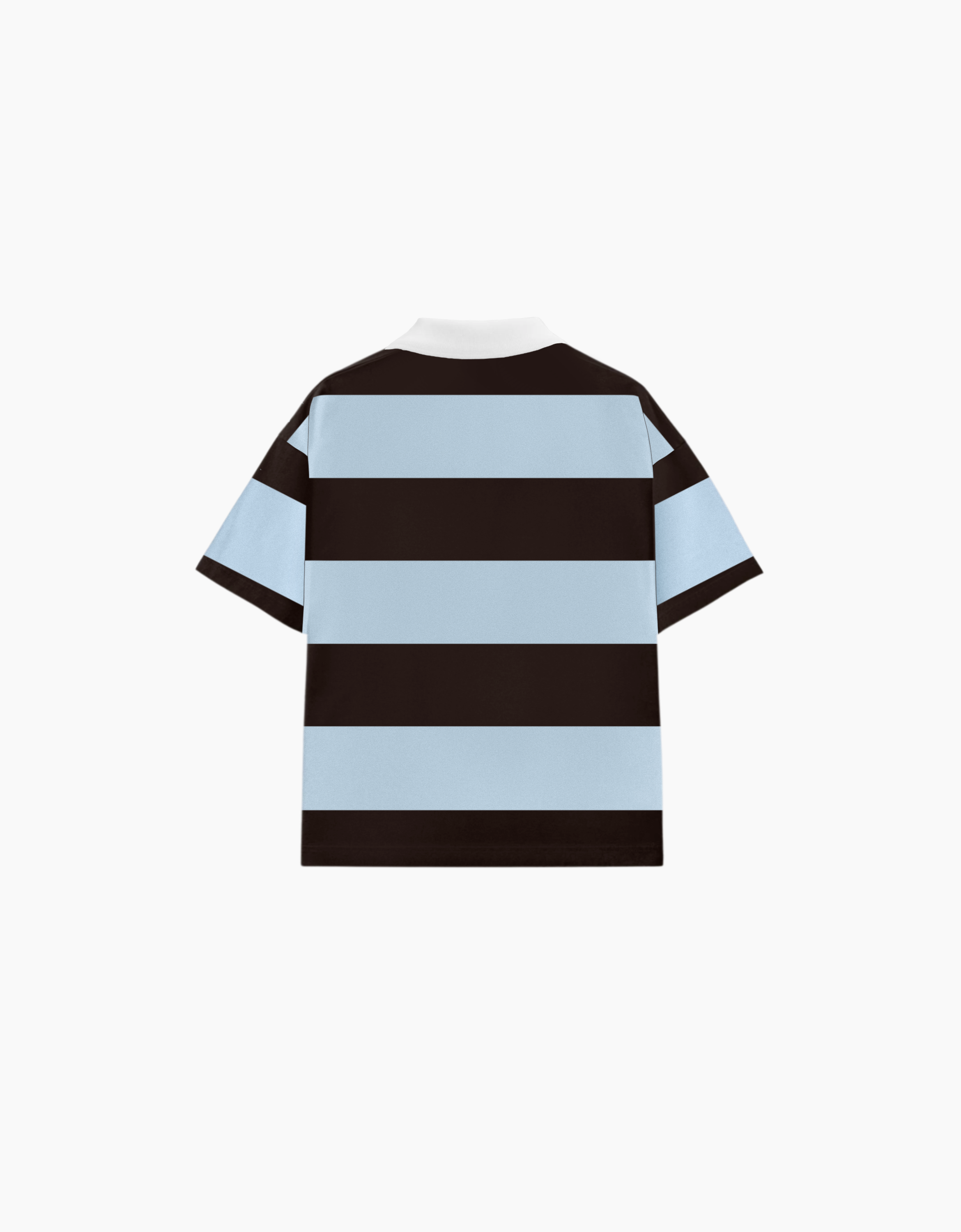 RUN THE WORLD OVERSIZED FIT POLO T-SHIRT