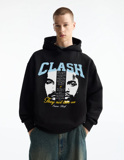 CLASH OVERSIZED FIT HOODIE