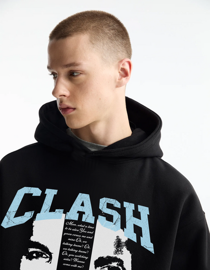 CLASH OVERSIZED FIT HOODIE