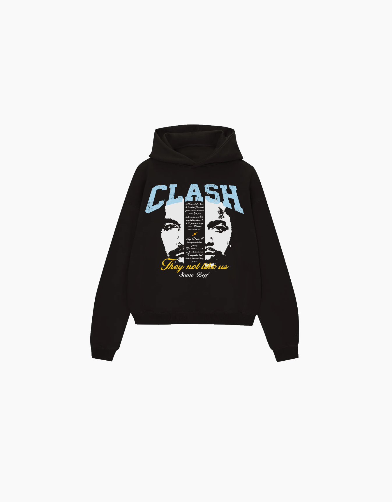 CLASH OVERSIZED FIT HOODIE