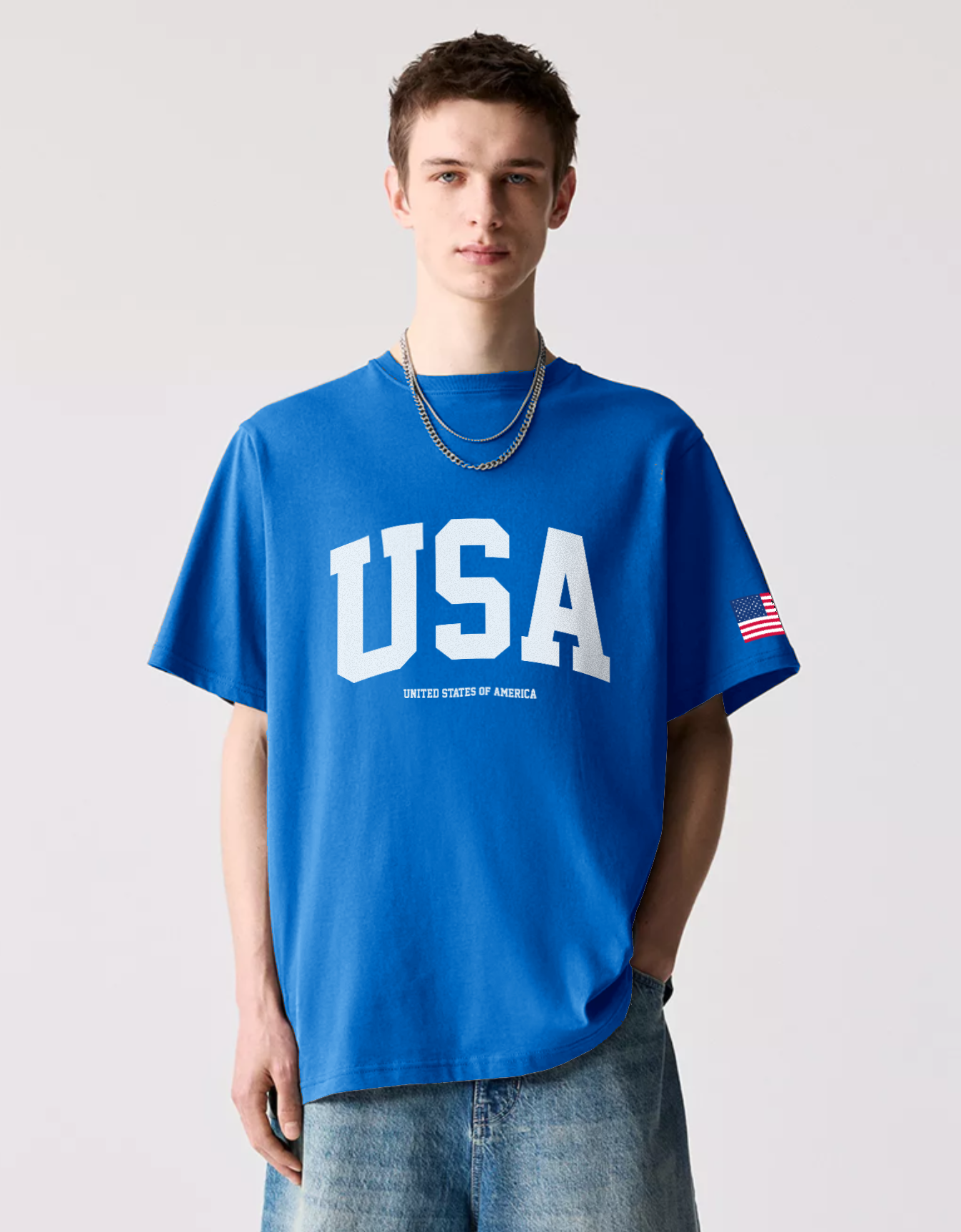 USA OVERSIZED FIT T-SHIRT