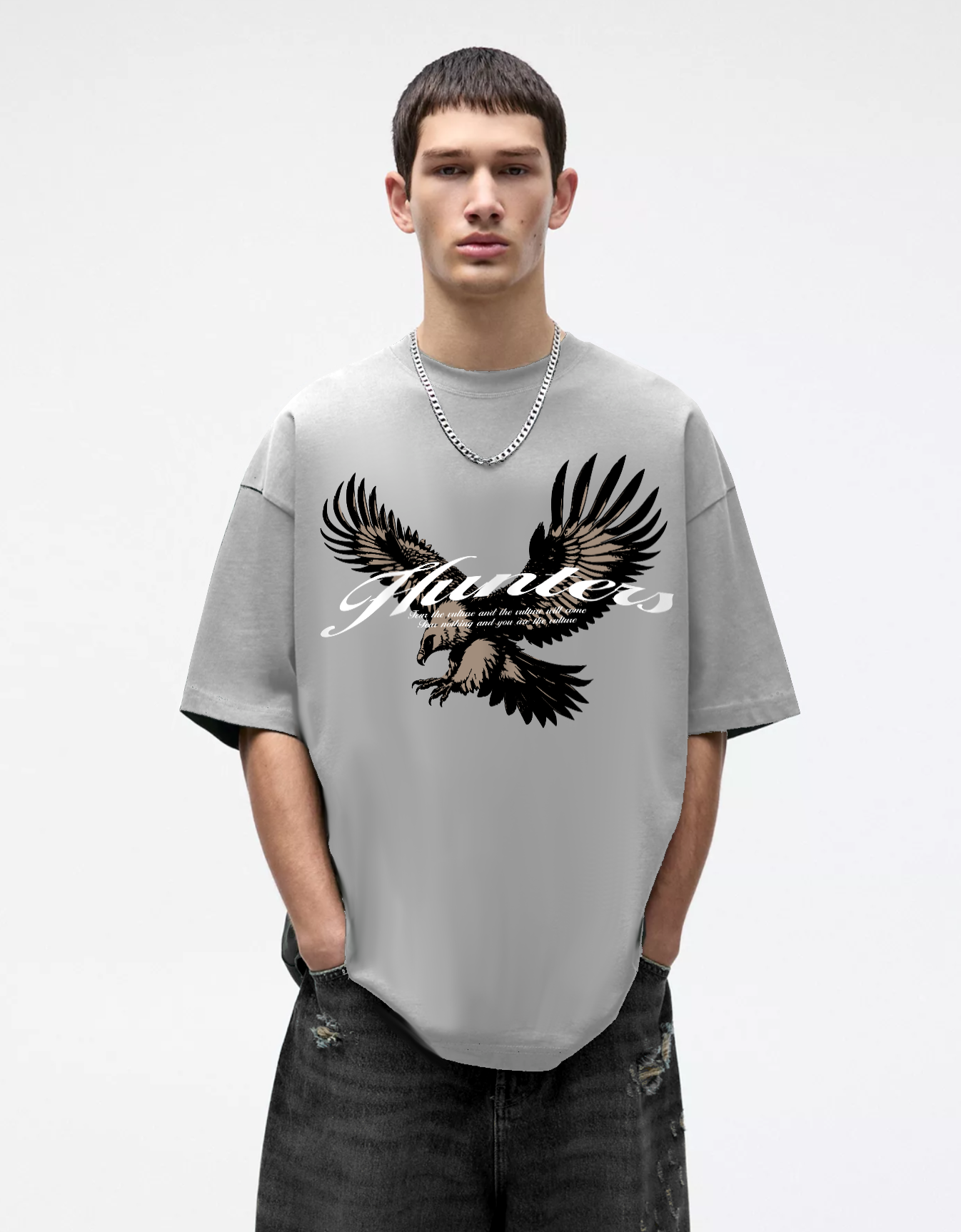 HUNTERS OVERSIZED FIT T-SHIRT