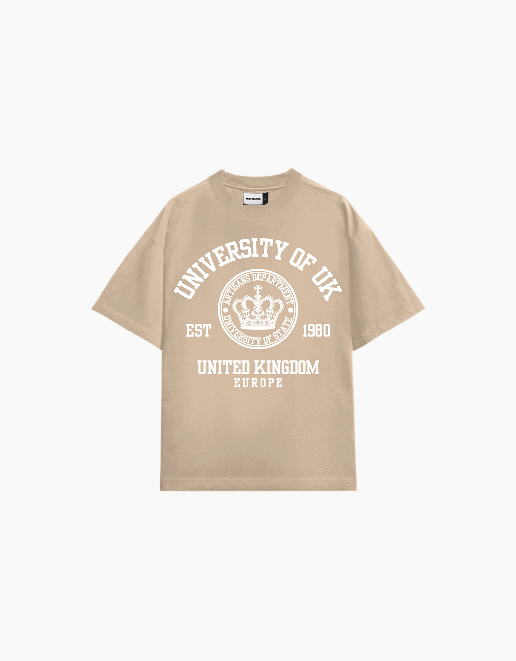 UNIVERSITY OVERSIZED FIT T-SHIRT