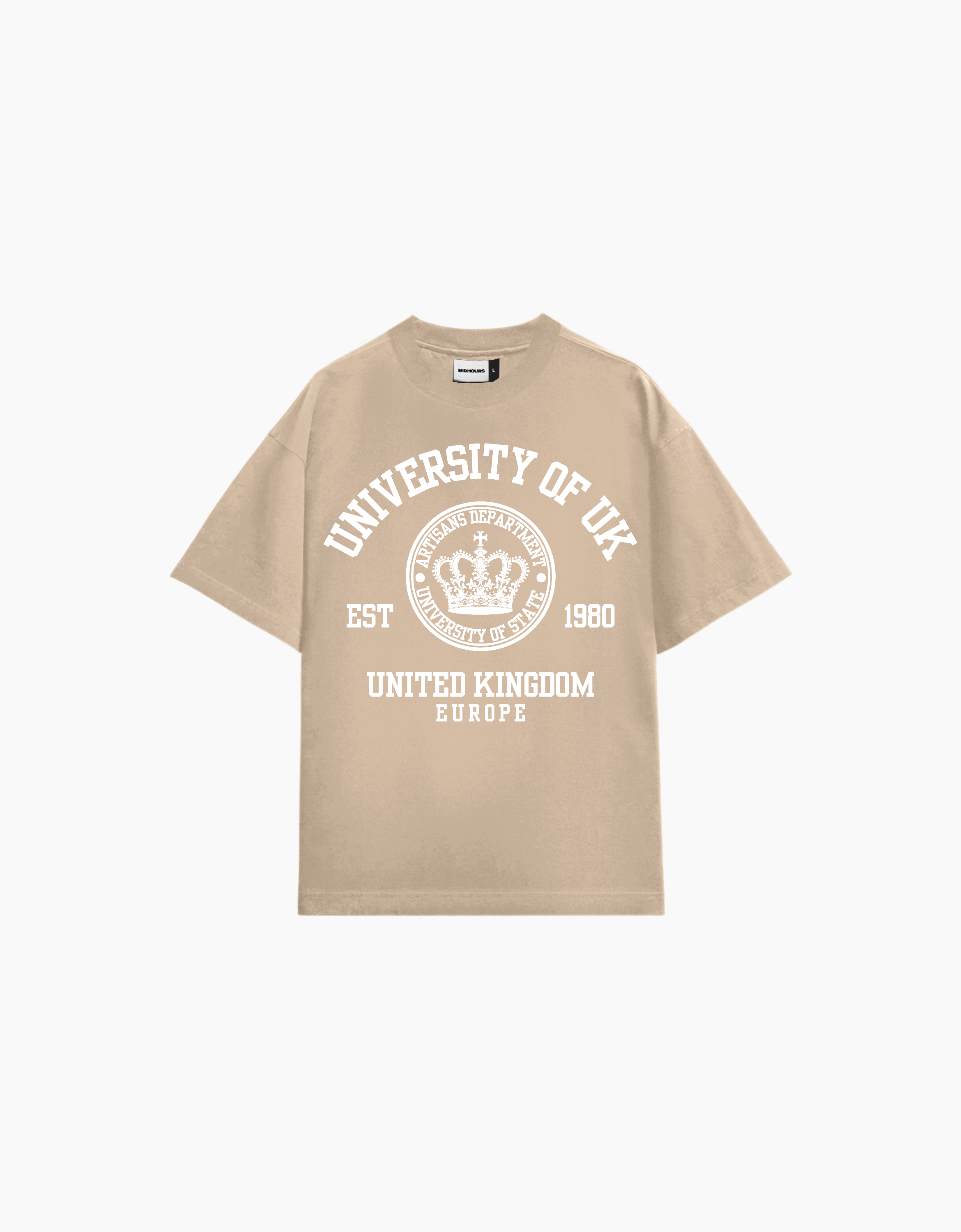 UNIVERSITY OVERSIZED FIT T-SHIRT
