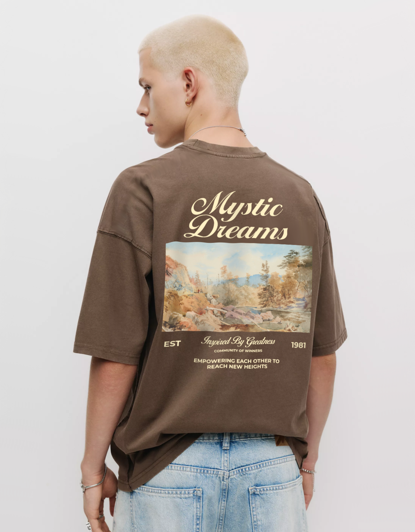 MYSTIC DREAMS OVERSIZED FIT T-SHIRT