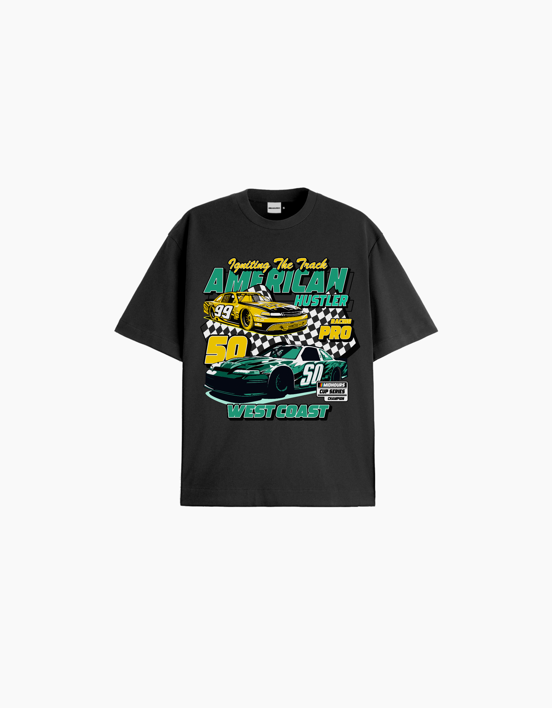 AMERICAN HUSTLER OVERSIZED FIT T-SHIRT