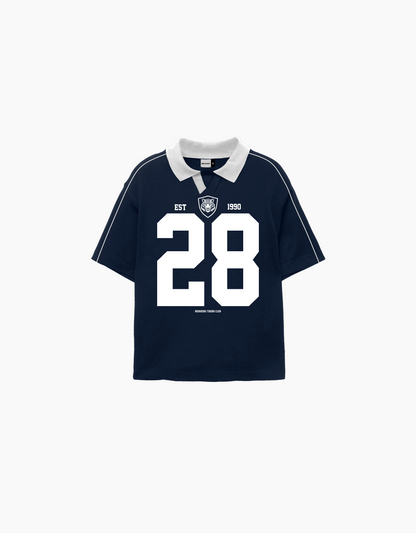 TIGERS OVERSIZED FIT POLO T-SHIRT