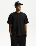 BLACK BASIC OVERSIZED FIT T-SHIRT