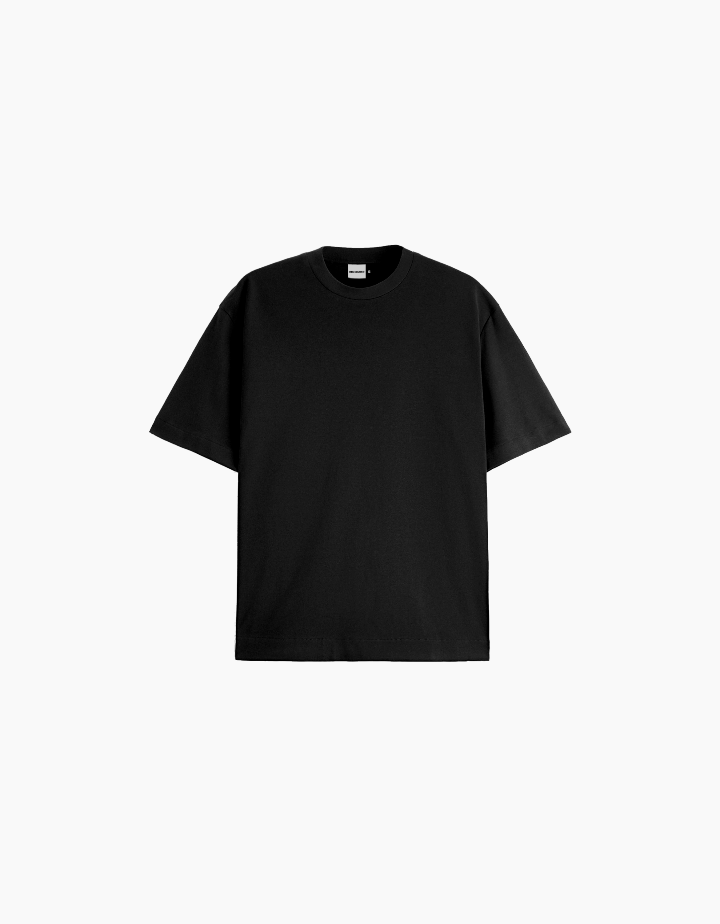 BLACK BASIC OVERSIZED FIT T-SHIRT