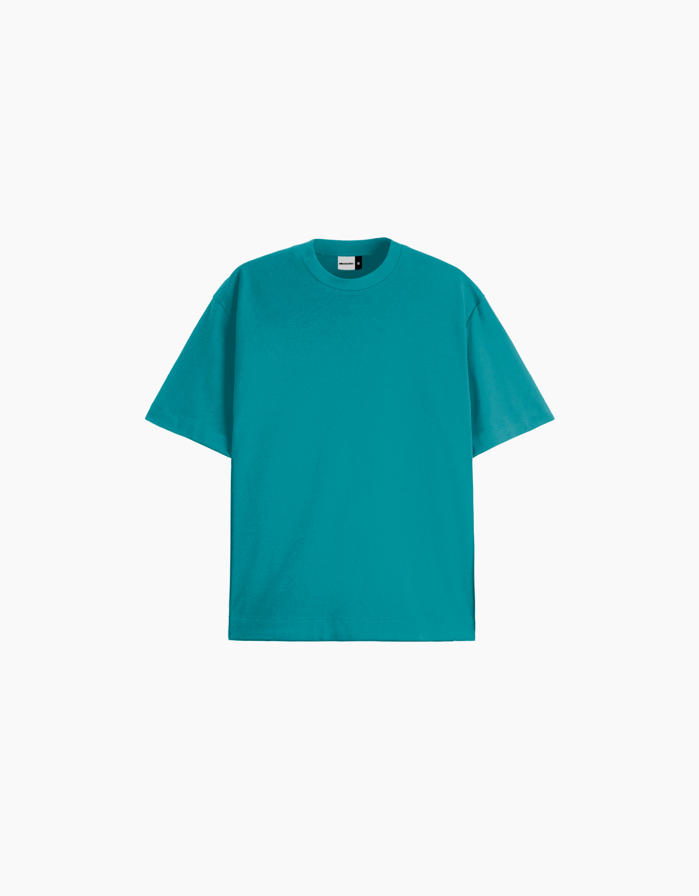 TEAL BASIC OVERSIZED FIT T-SHIRT