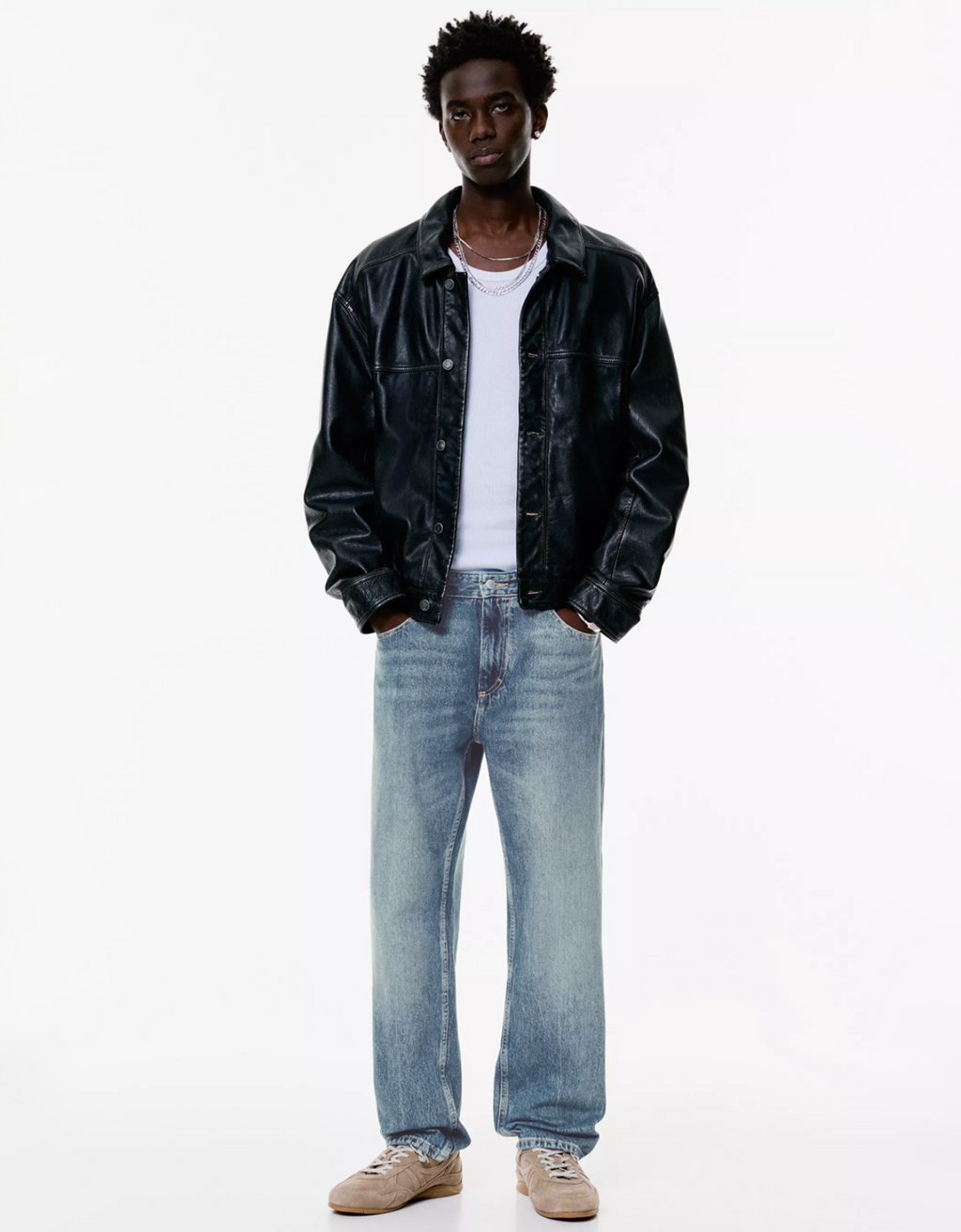 SKY BLUE STRAIGHT FIT JEANS