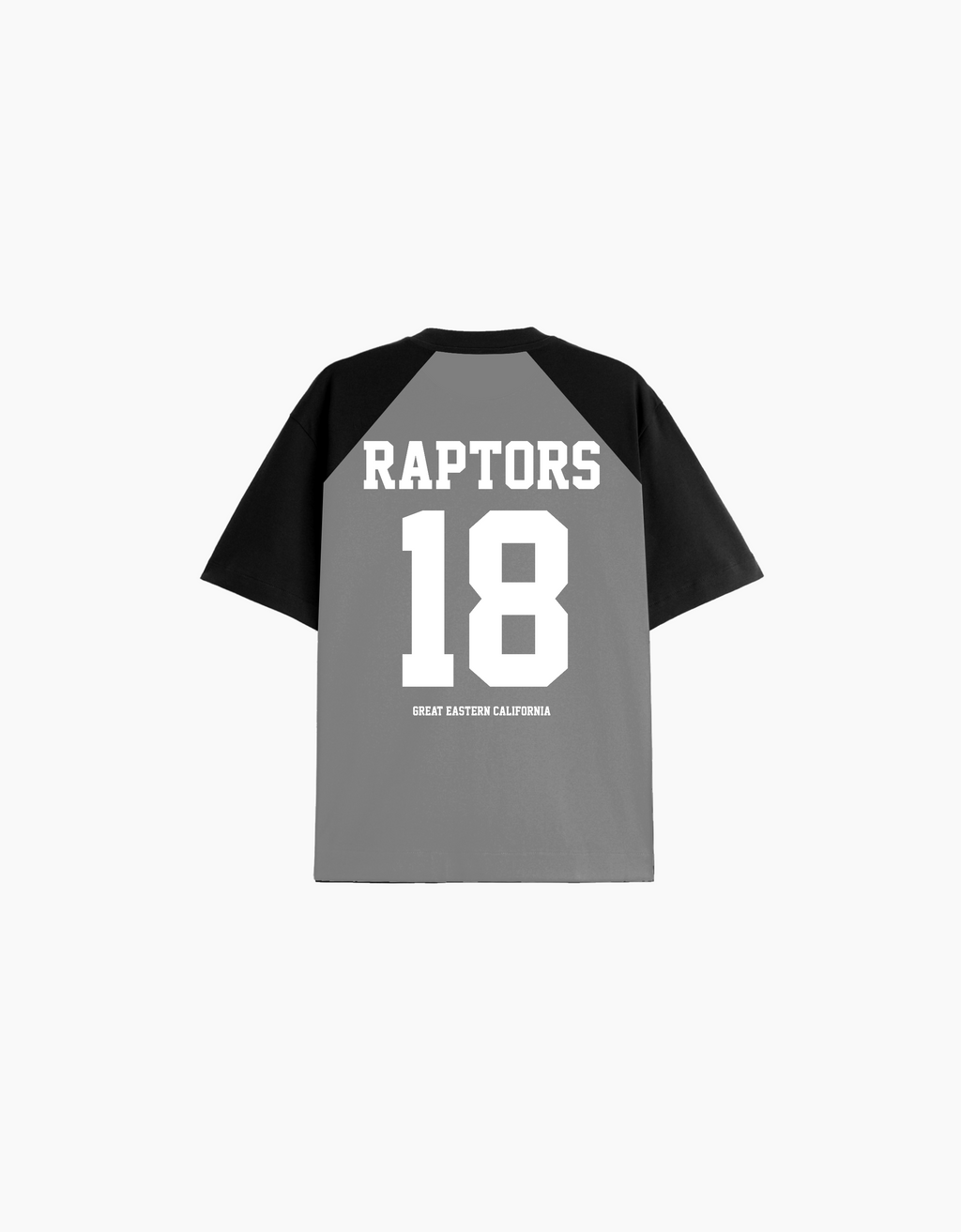 RAPTORS CLUB OVERSIZED FIT RAGLAN T-SHIRT