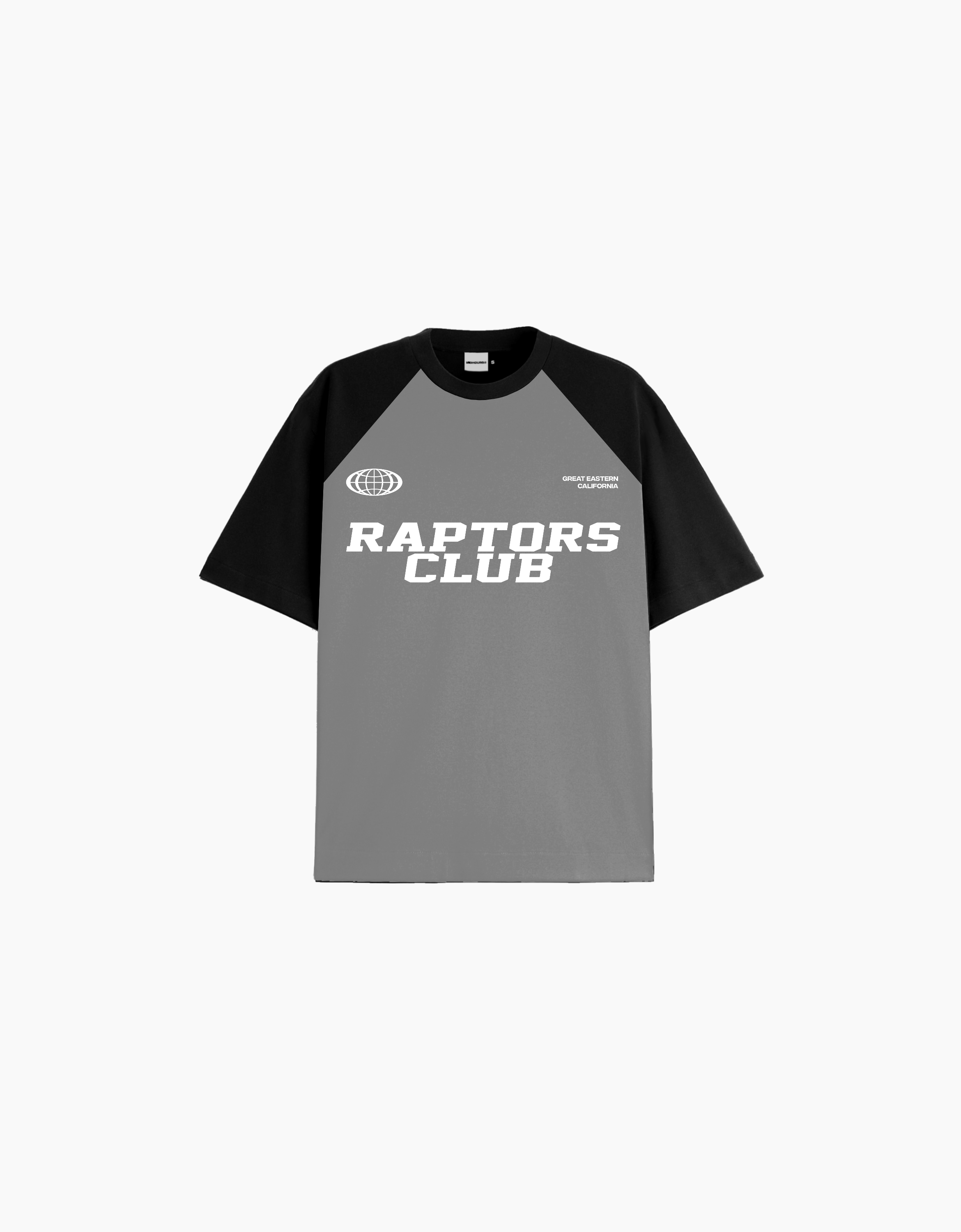 RAPTORS CLUB OVERSIZED FIT RAGLAN T-SHIRT