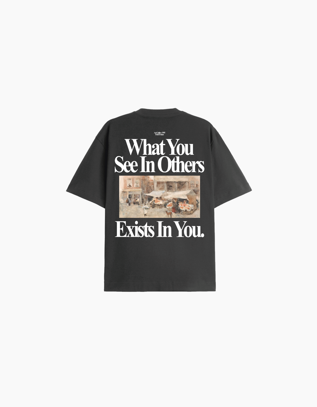 ART GALLERY OVERSIZED FIT T-SHIRT