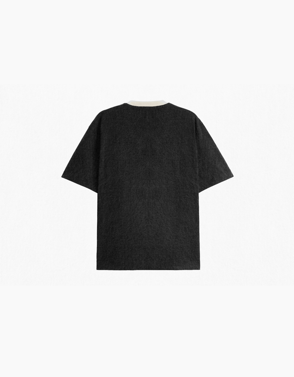 GREY DENIM OVERSIZED FIT T-SHIRT