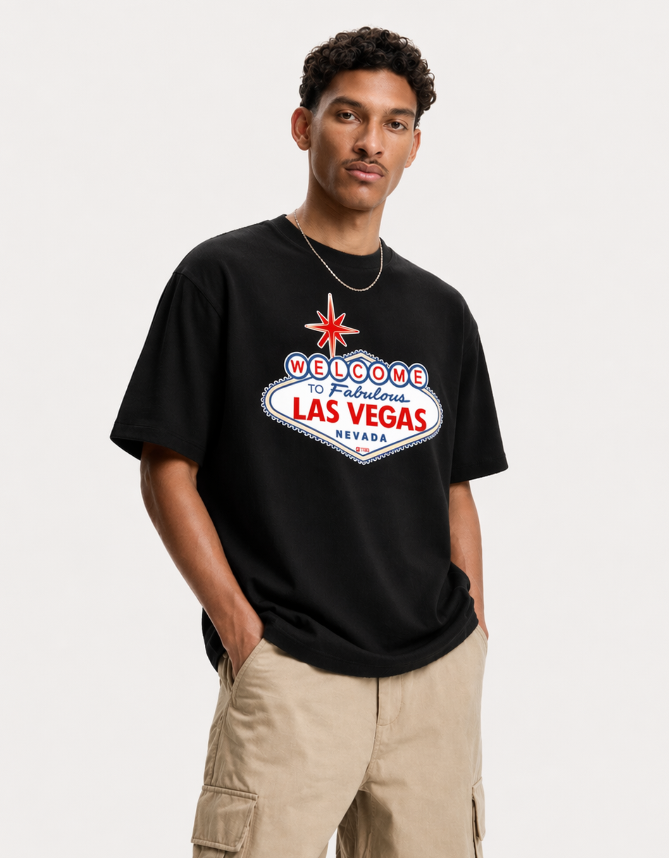 LAS VEGAS OVERSIZED FIT T-SHIRT