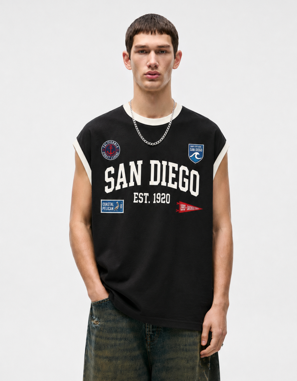 SAN DIEGO RELAXED FIT TANK TOP