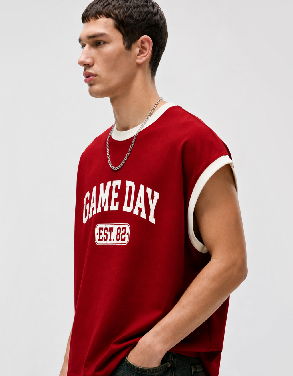 GAME DAY RELAXED FIT TANK TOP