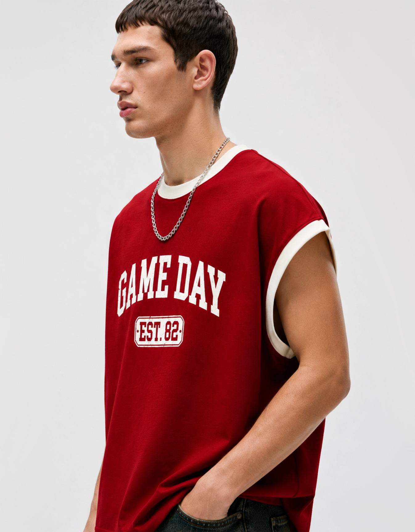 GAME DAY RELAXED FIT TANK TOP