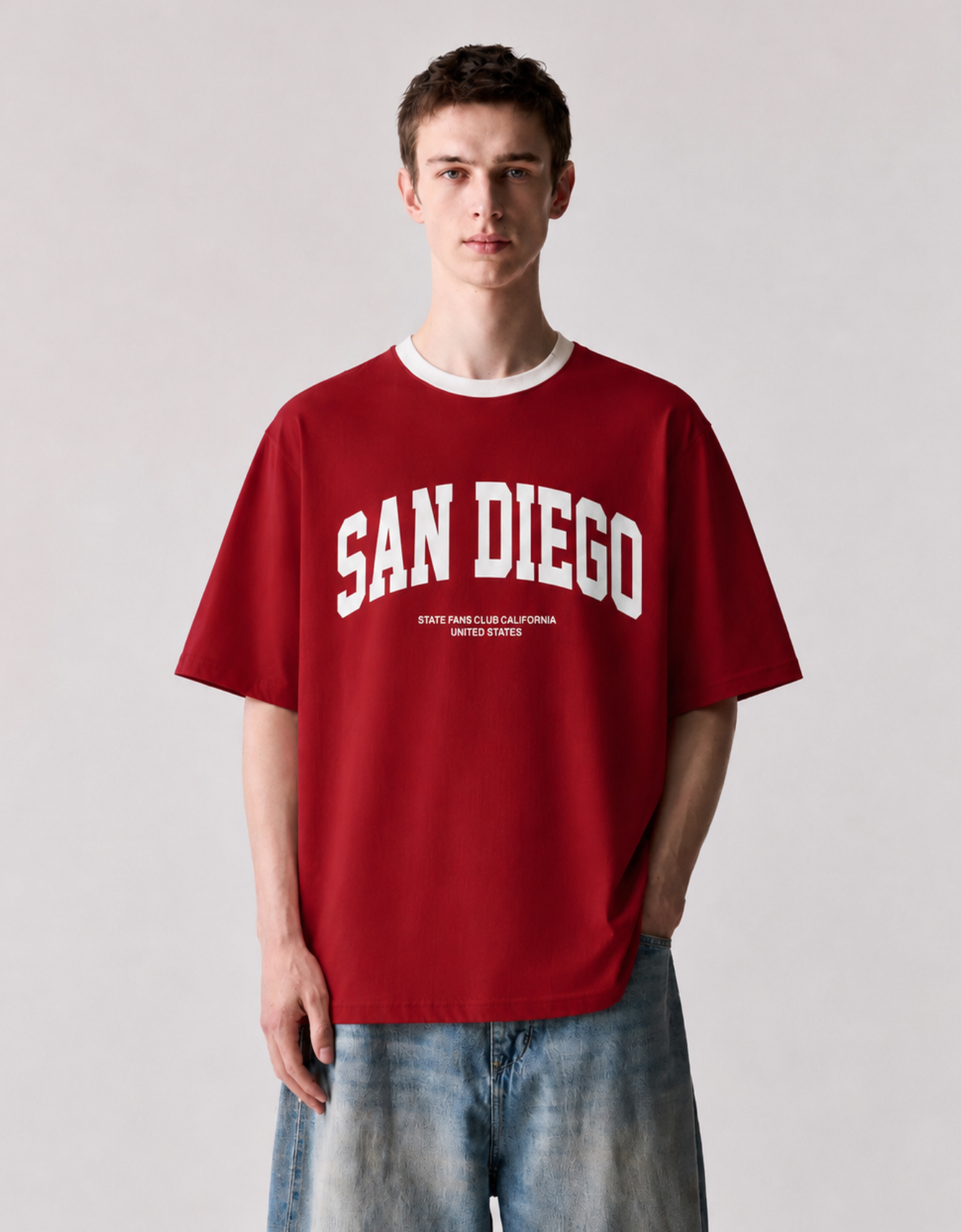 SAN DIEGO OVERSIZED FIT T-SHIRT