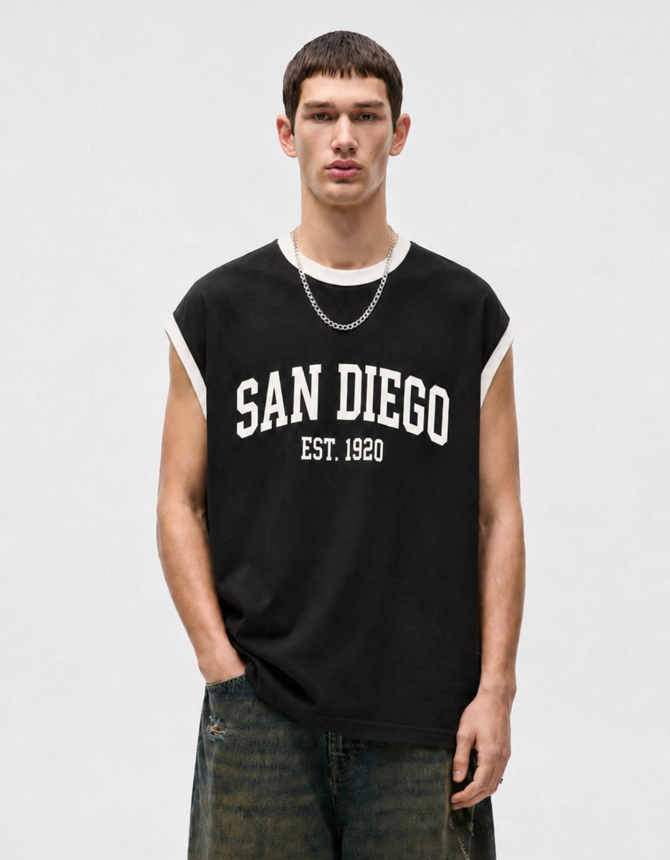 SAN DIEGO RELAXED FIT TANK TOP