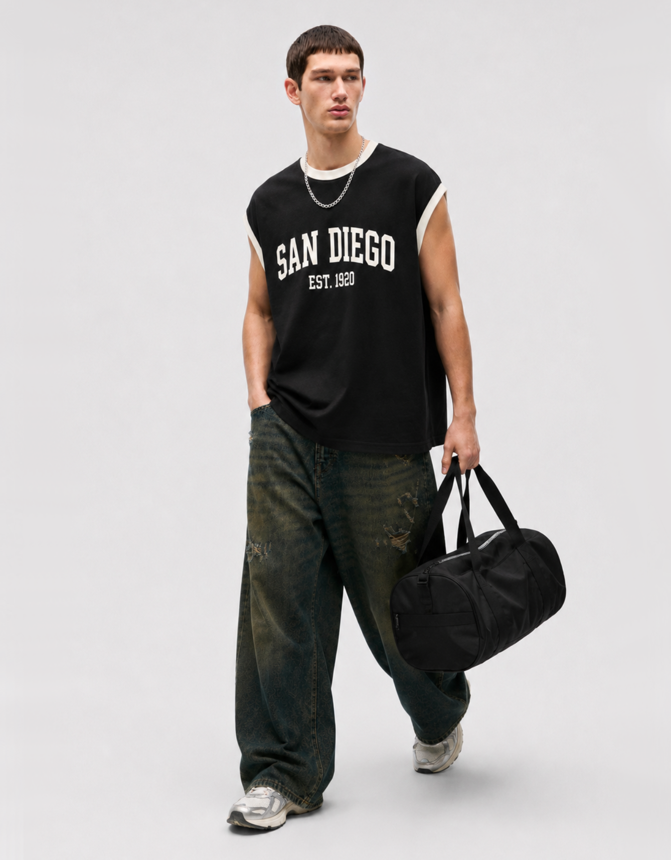 SAN DIEGO RELAXED FIT TANK TOP
