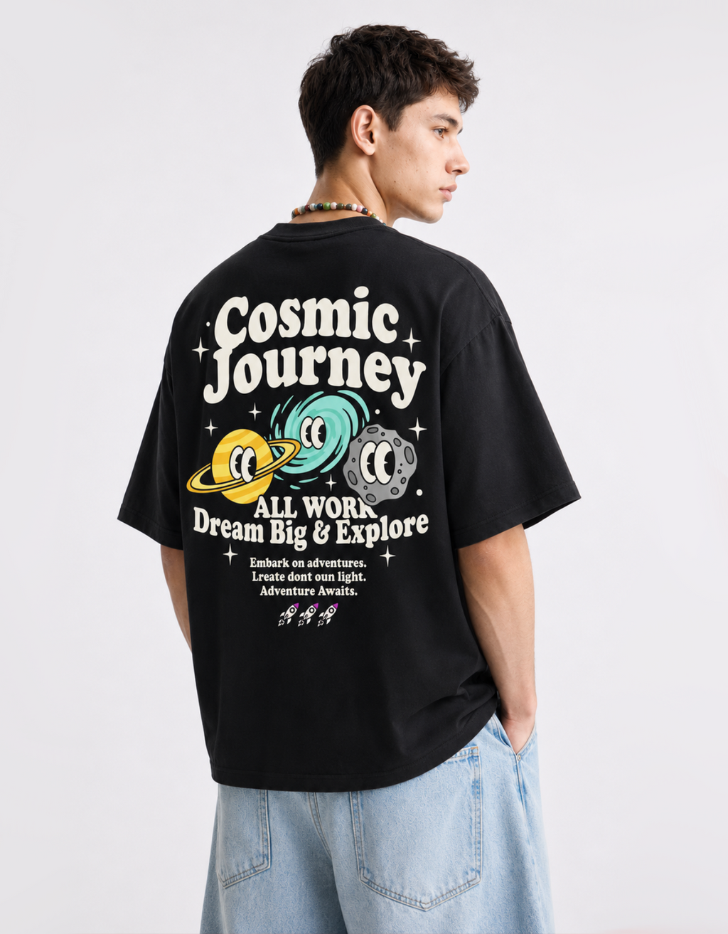 COSMIC OVERSIZED FIT T-SHIRT