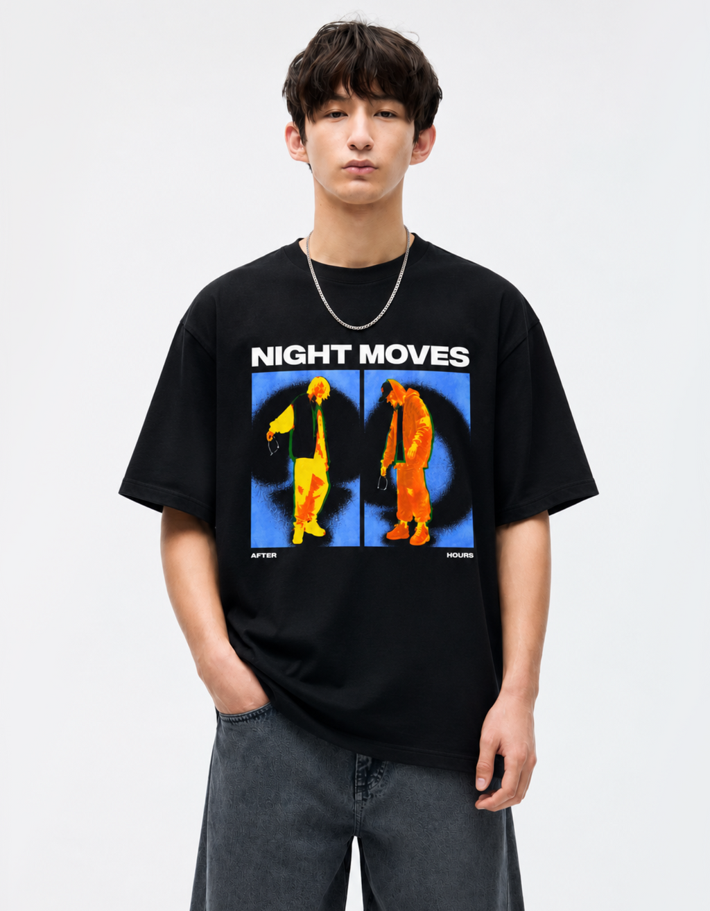 NIGHT MOVES OVERSIZED FIT T-SHIRT