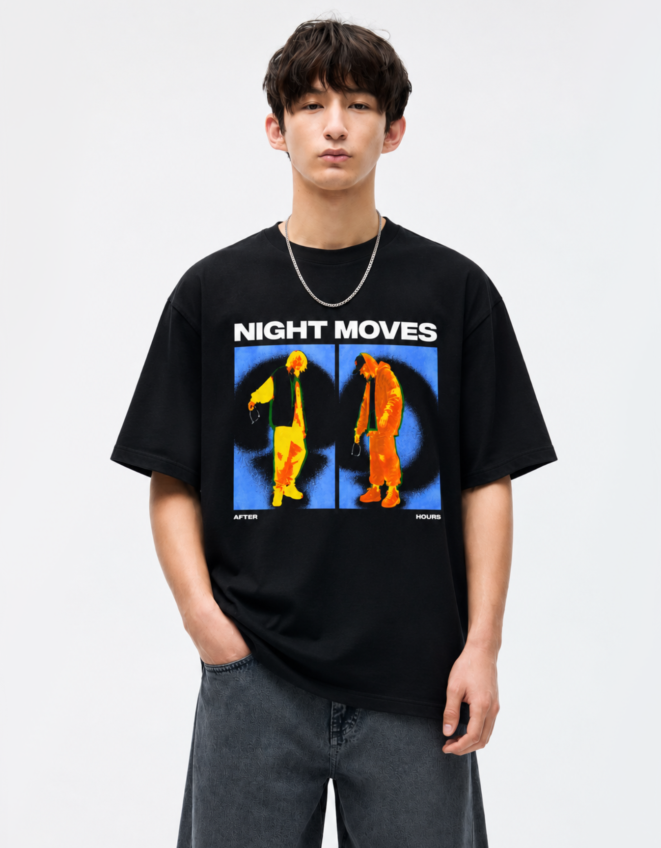 NIGHT MOVES OVERSIZED FIT T-SHIRT