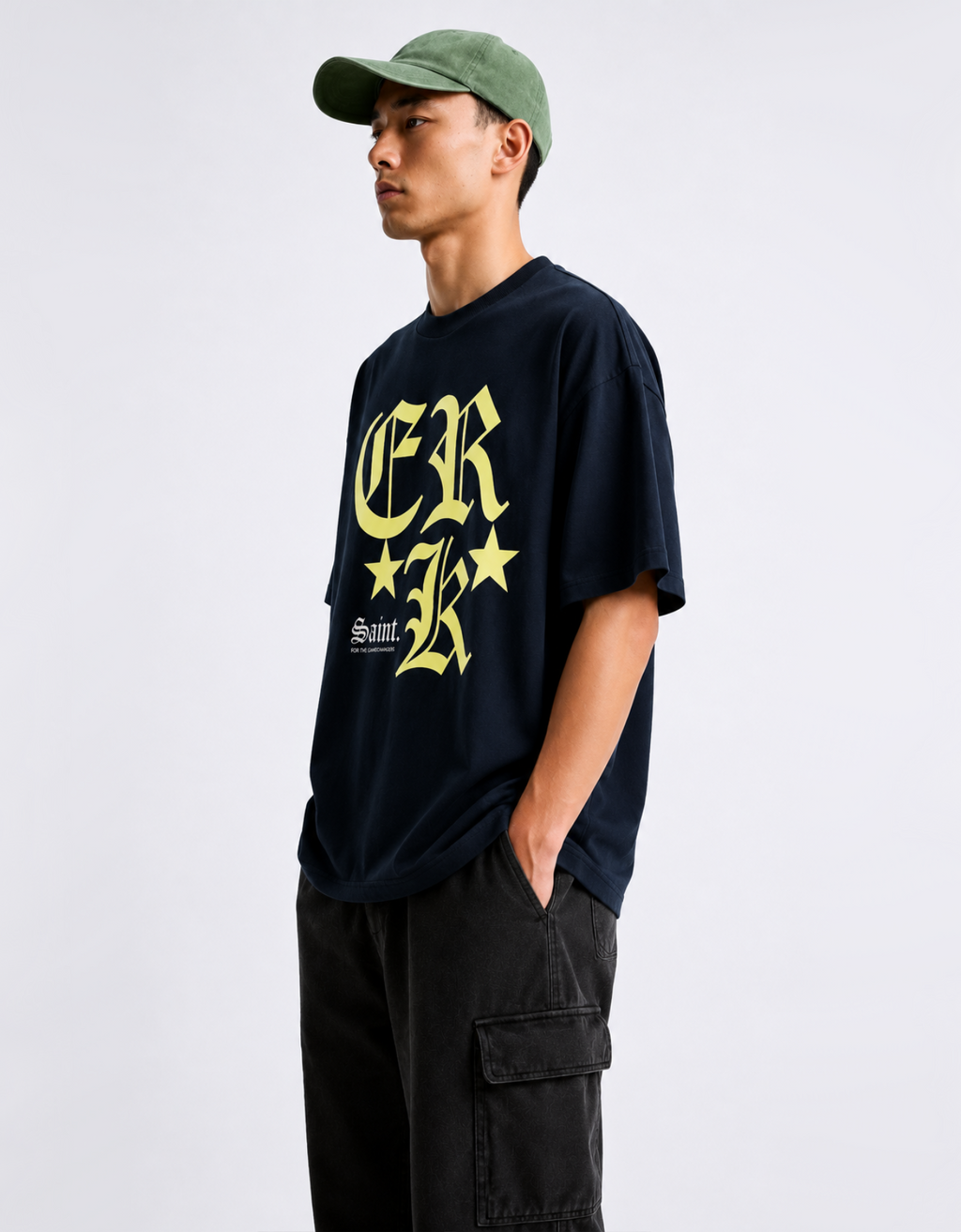 SAINT OVERSIZED FIT T-SHIRT