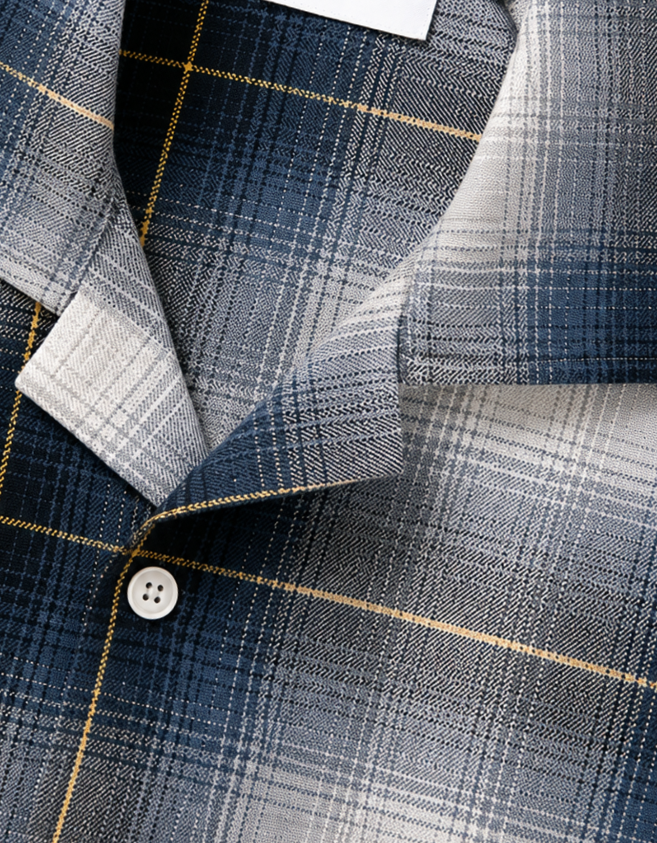 BLUE FLANNEL RELAXED FIT SHIRT