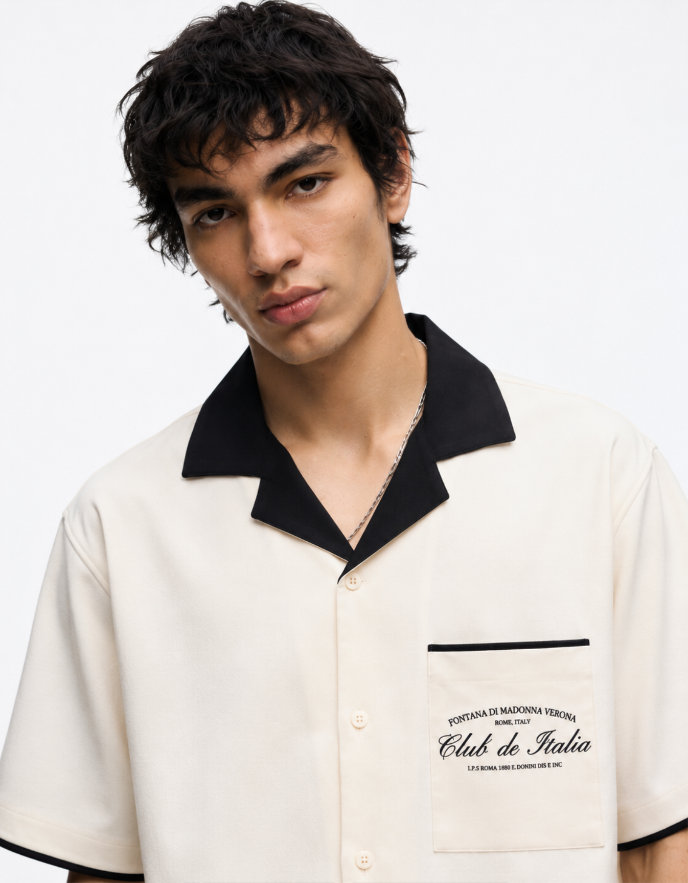 OFF WHITE BOWLING SHIRT