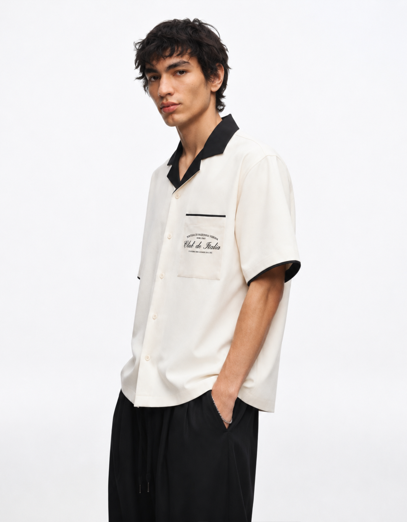 OFF WHITE BOWLING SHIRT