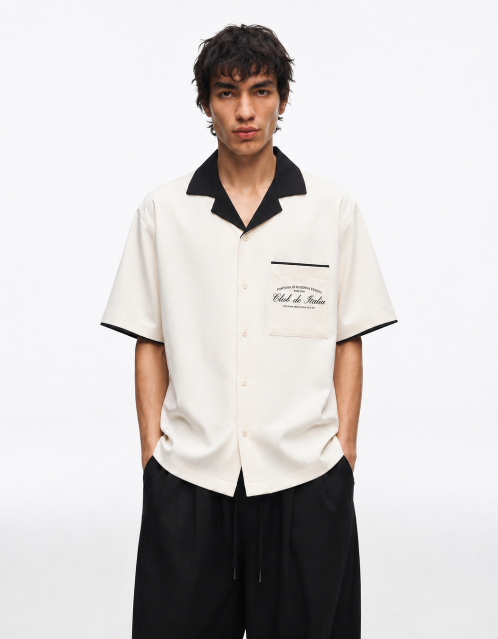 OFF WHITE BOWLING SHIRT