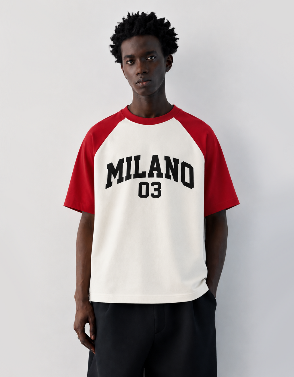 MILANO OVERSIZED FIT RAGLAN T-SHIRT